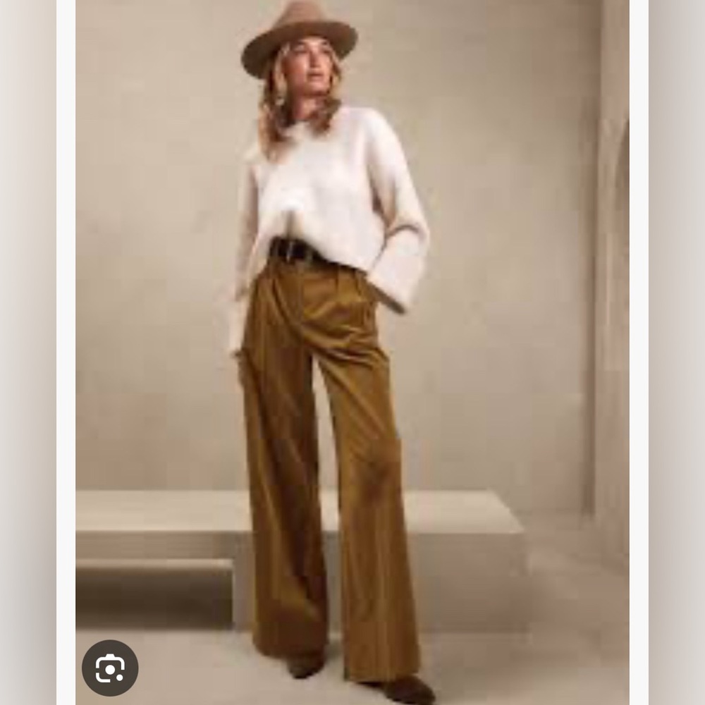 NWOT wide leg corduroy pants - Banana Republic